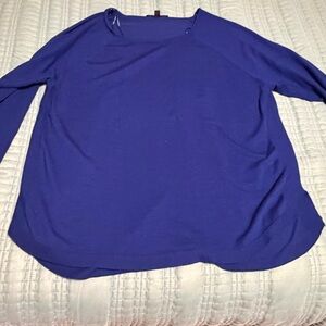 Cyrus Women's Long Sleeve Top in Rich Blue